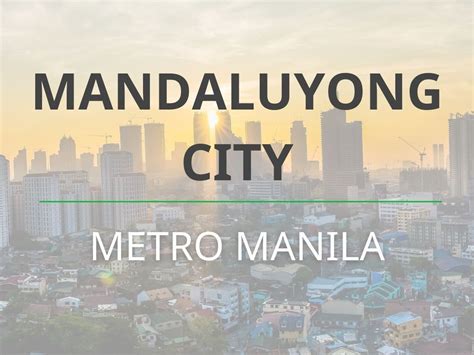 City of Mandaluyong .